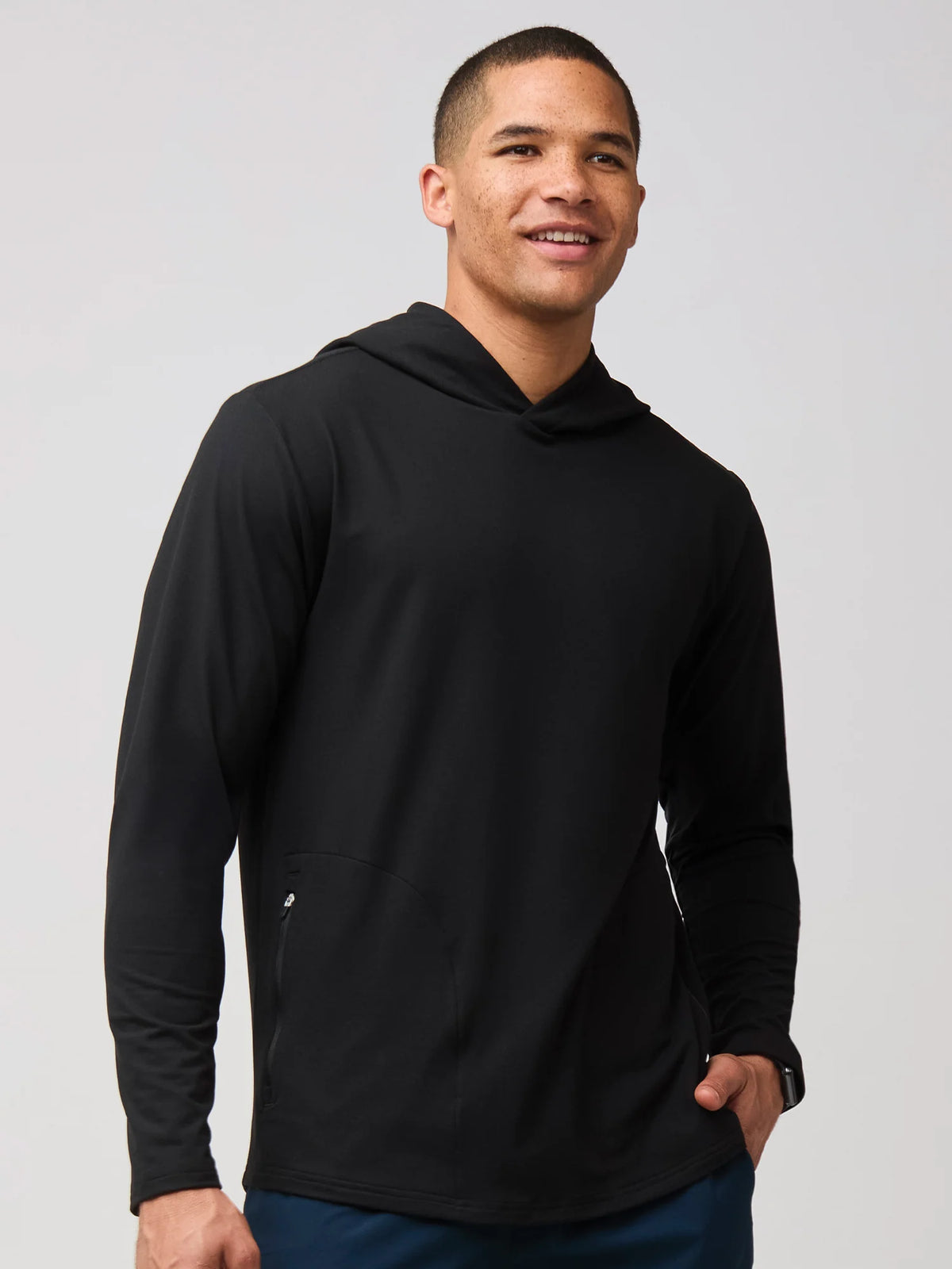 Tech Pullover Hoodie Black + Navy 2-Pack