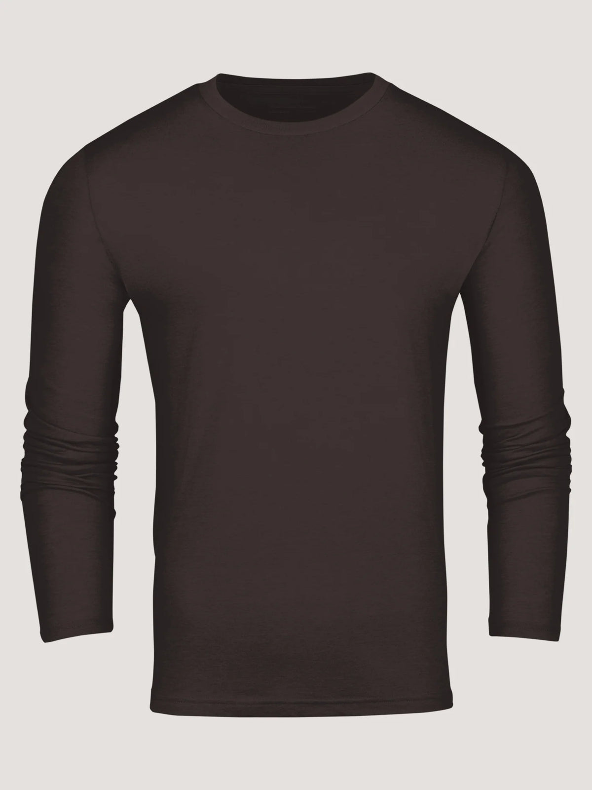 Espresso Long Sleeve Crew Neck