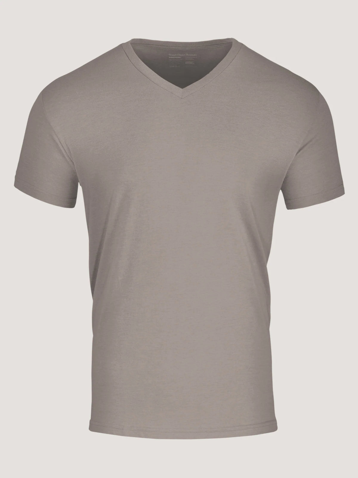 Taupe V-Neck