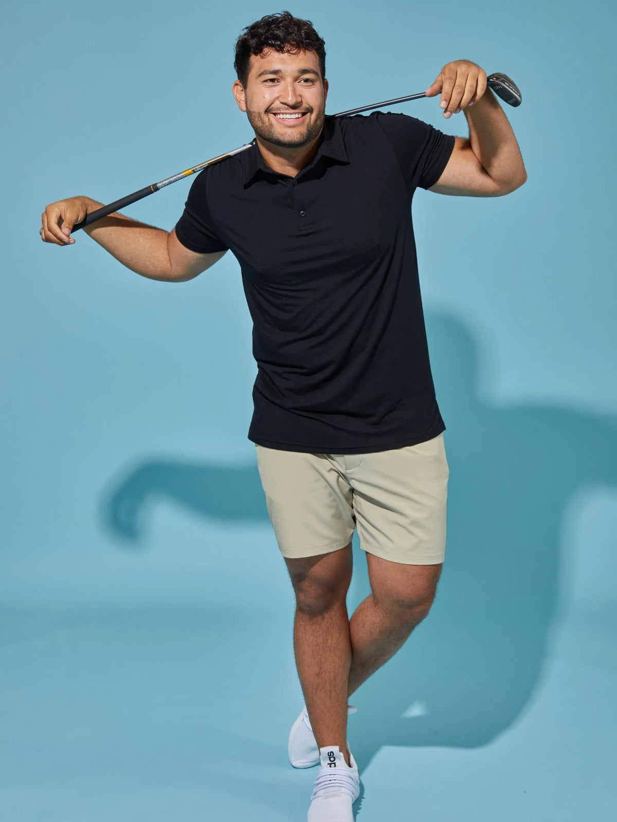 Black Performance Cool Polo