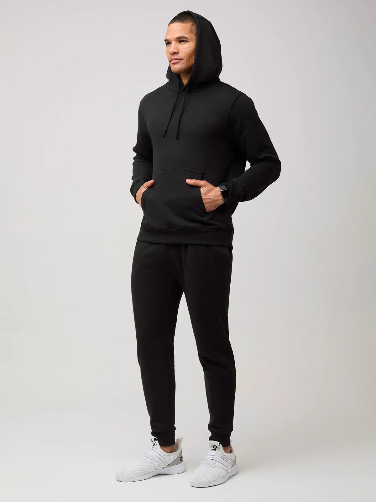 Pullover Hoodie Black + Dark Navy 2-Pack