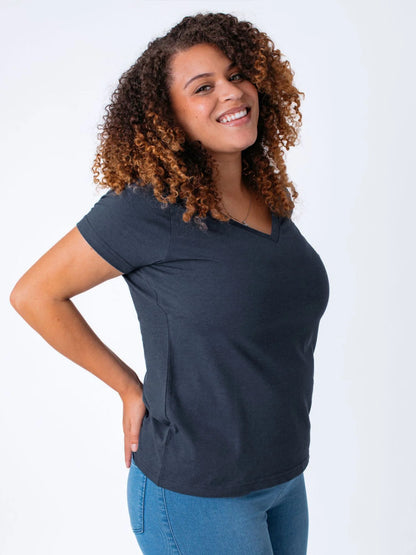 Indigo Blue Everyday V-Neck Tee