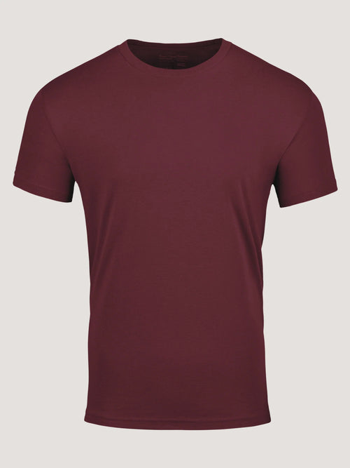 Burgundy Crew Neck