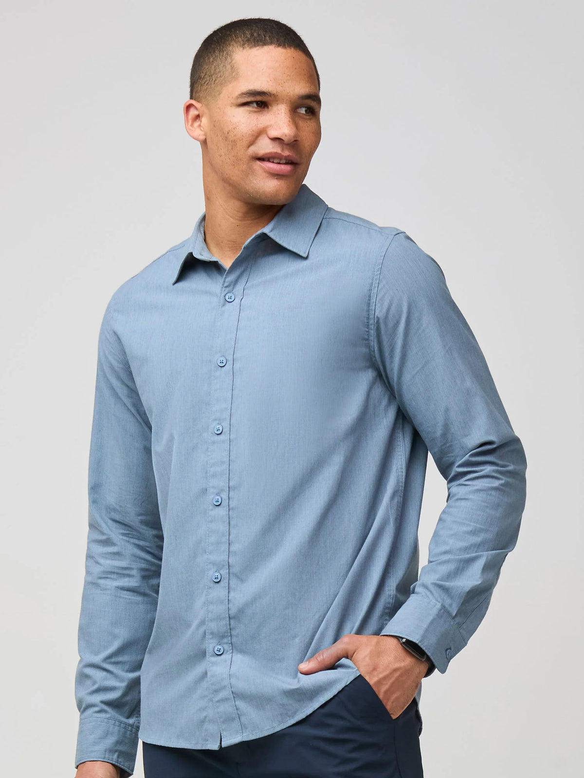 Best Sellers Long Sleeve Button Up 3-Pack