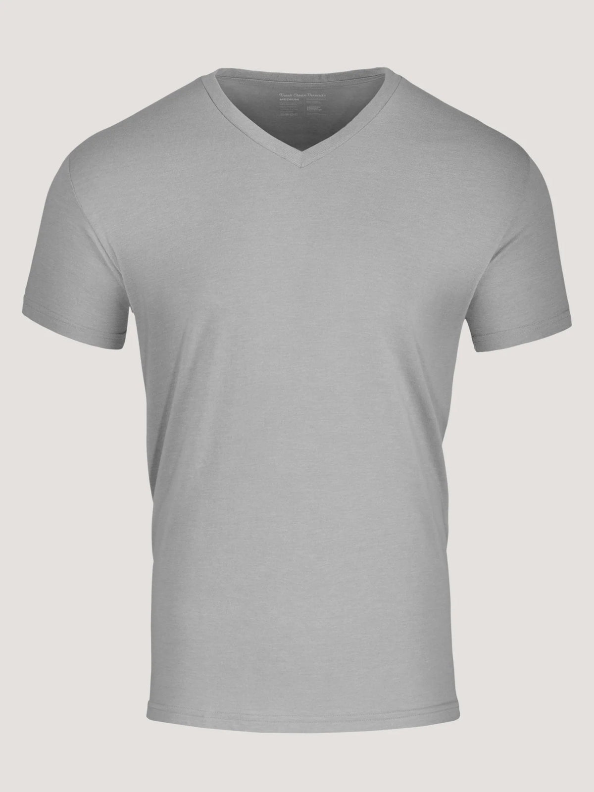 Pebble Grey V-Neck