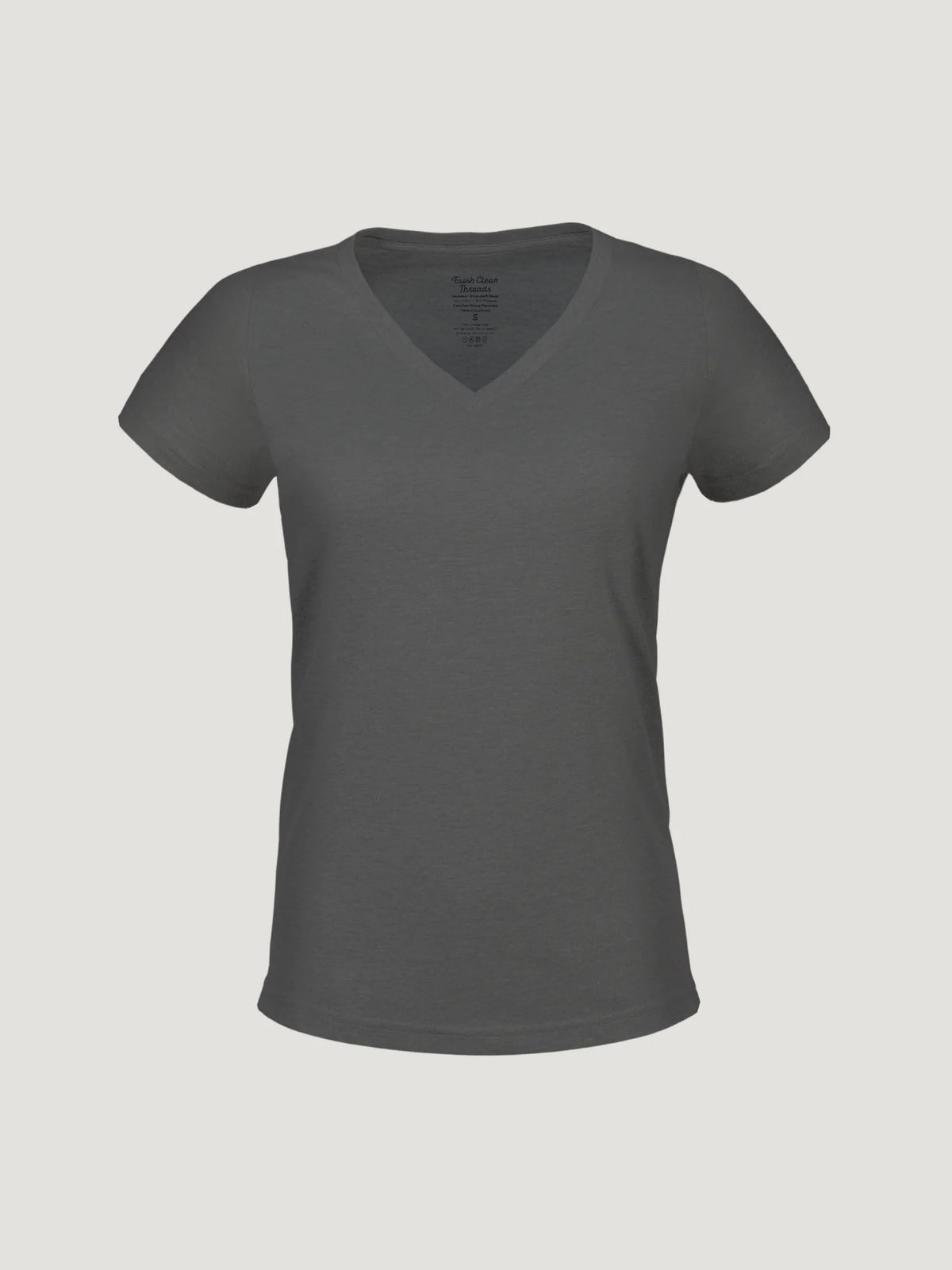 Carbon Grey Everyday V-Neck Tee