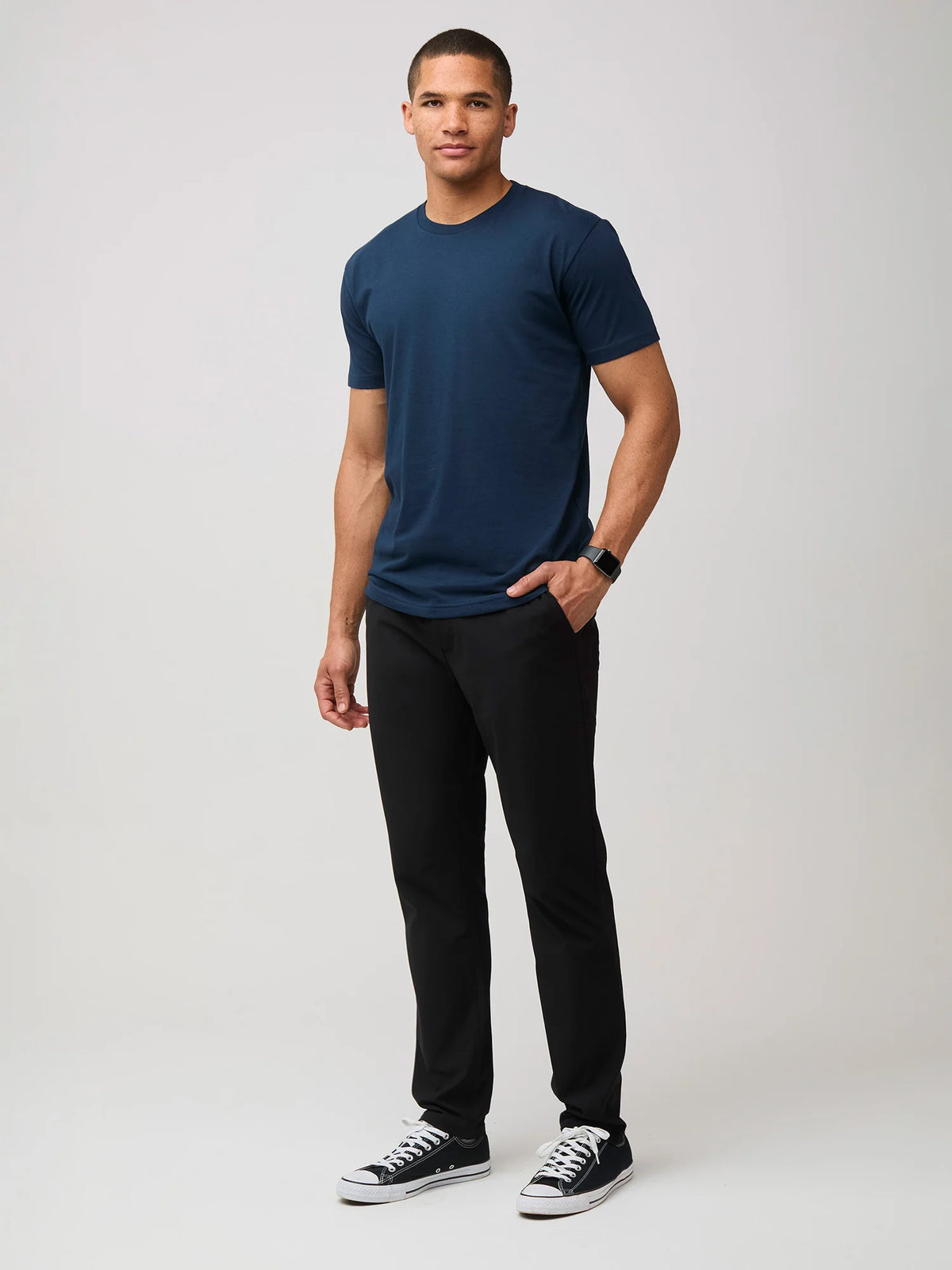 Dark Navy Crew Neck