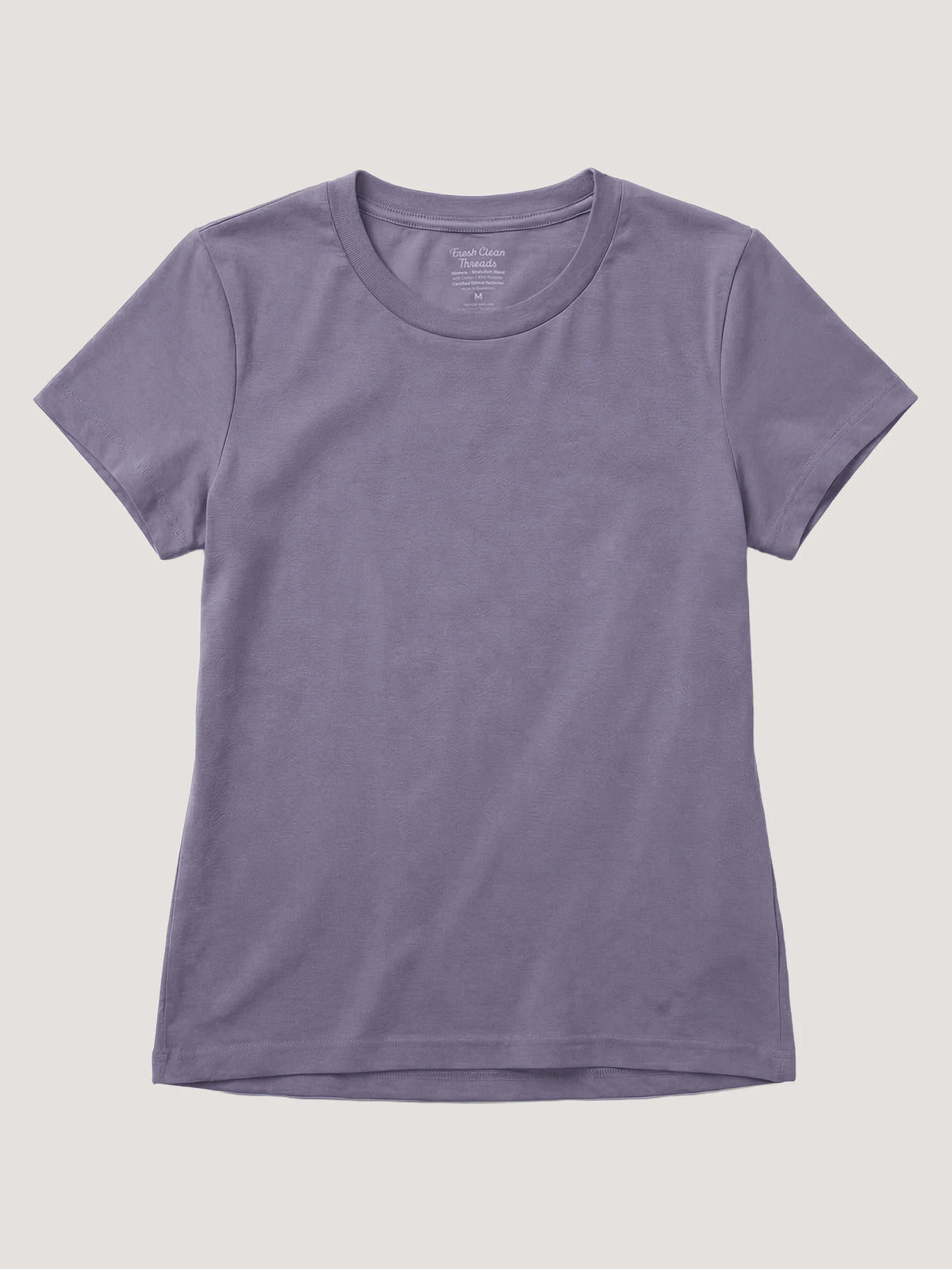 Flint Purple Everyday Crew Neck Tee