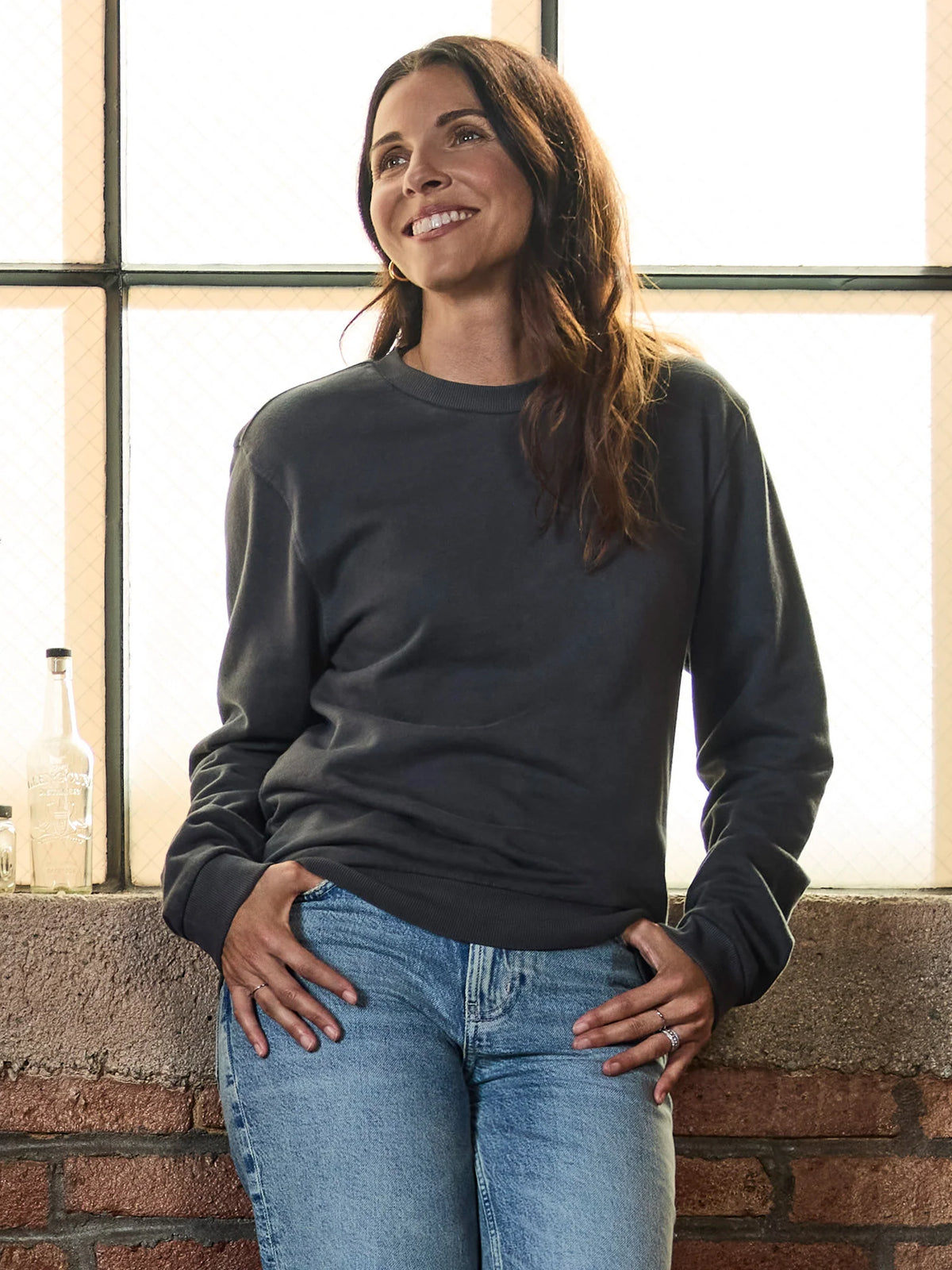 Vault Black Unisex Lightweight Sweatshirt