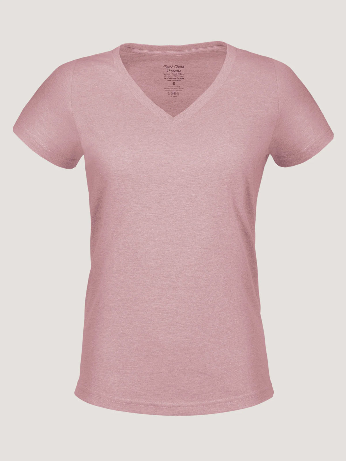 Chalk Pink Everyday V-Neck Tee